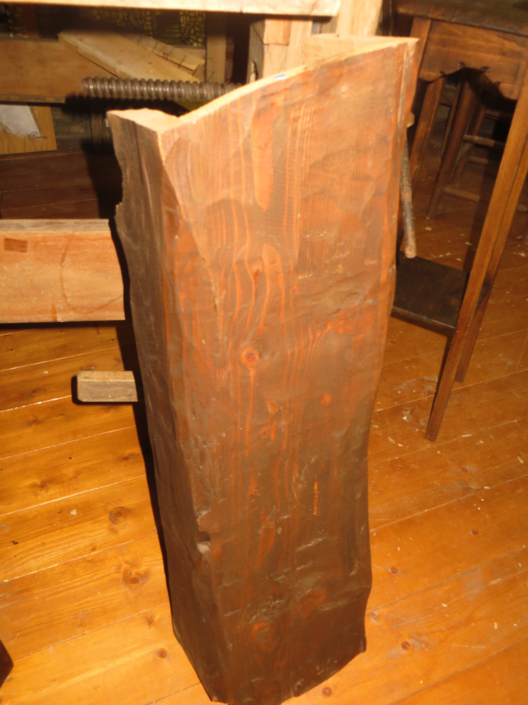Trave scatolato rivesti le travi in cimento armato o ferro con il legno2